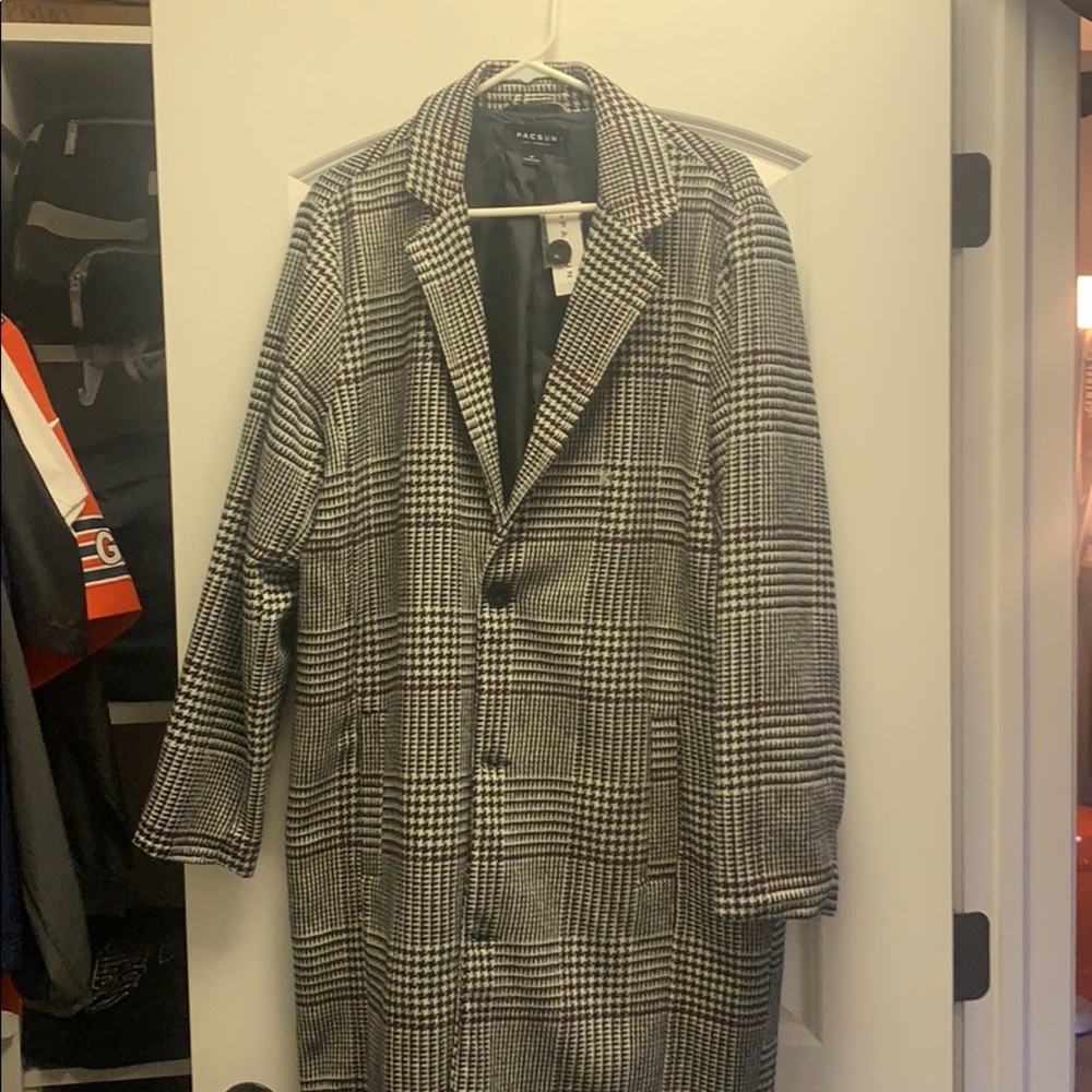 Brand New Pacsun Overcoat